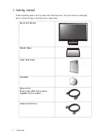 Preview for 4 page of BenQ E2200HD - 21.5" LCD Monitor User Manual