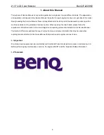 Preview for 5 page of BenQ E2220HD Service Manual