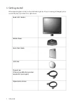 Предварительный просмотр 4 страницы BenQ E910T User Manual