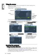 Предварительный просмотр 26 страницы BenQ EP5920 User Manual