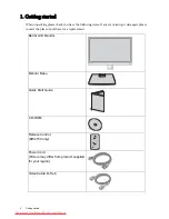 Предварительный просмотр 4 страницы BenQ EW2430 User Manual