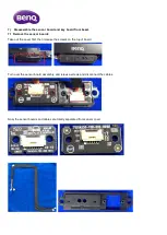 Предварительный просмотр 7 страницы BenQ EW2480 Recycle Disassemble Instruction