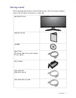 Preview for 5 page of BenQ EX3200R User Manual