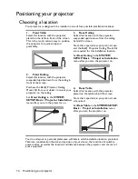 Preview for 14 page of BenQ EX7775ST User Manual