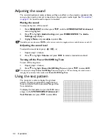 Preview for 34 page of BenQ EX7775ST User Manual