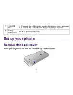 Предварительный просмотр 22 страницы BenQ F5 Smartphone User Manual