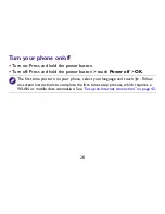 Preview for 28 page of BenQ F5 Smartphone User Manual