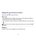 Preview for 34 page of BenQ F5 Smartphone User Manual