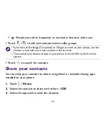 Preview for 53 page of BenQ F5 Smartphone User Manual