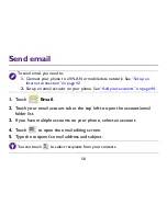 Preview for 58 page of BenQ F5 Smartphone User Manual