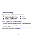 Preview for 74 page of BenQ F5 Smartphone User Manual