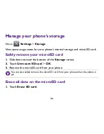 Предварительный просмотр 86 страницы BenQ F5 Smartphone User Manual