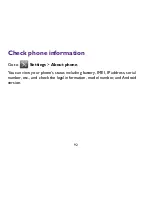 Preview for 92 page of BenQ F5 Smartphone User Manual