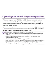 Предварительный просмотр 93 страницы BenQ F5 Smartphone User Manual