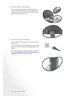 Preview for 9 page of BenQ FP202W - 20" LCD Monitor User Manual