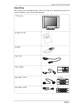 Предварительный просмотр 4 страницы BenQ FP2081 User Manual