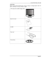 Предварительный просмотр 4 страницы BenQ FP557 - 15" LCD Monitor User Manual