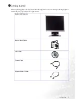 Preview for 4 page of BenQ FP72G User Manual