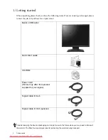 Preview for 4 page of BenQ FP73GS User Manual