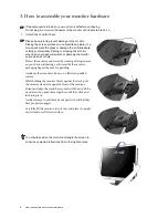 Предварительный просмотр 6 страницы BenQ FP75G User Manual