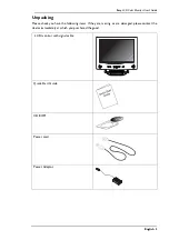 Предварительный просмотр 4 страницы BenQ FP781 User Manual