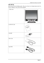 Предварительный просмотр 4 страницы BenQ FP882 User Manual