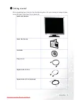 Preview for 4 page of BenQ FP91GP User Manual