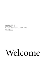 BenQ FP91R User Manual preview