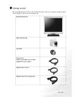 Preview for 5 page of BenQ FP92E User Manual