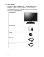 Предварительный просмотр 4 страницы BenQ FP92W - 19" LCD Monitor User Manual