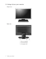 Preview for 6 page of BenQ FP92W - 19" LCD Monitor User Manual