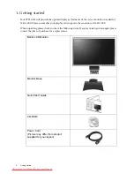 Предварительный просмотр 4 страницы BenQ FP93GWa User Manual