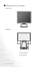 Preview for 6 page of BenQ FP93V User Manual