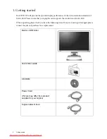 Предварительный просмотр 4 страницы BenQ FP93VW User Manual