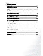 Preview for 3 page of BenQ FP951 User Manual