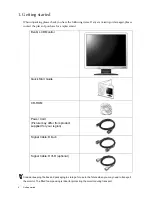 Preview for 4 page of BenQ FP95G User Manual