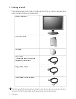 Предварительный просмотр 4 страницы BenQ G2200WT User Manual