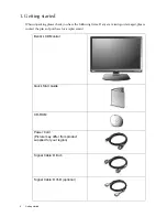 Preview for 4 page of BenQ G2400WT User Manual