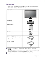 Preview for 5 page of BenQ G910WAE User Manual