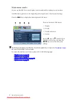 Preview for 20 page of BenQ GL2030 User Manual