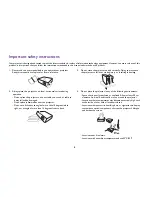 Preview for 8 page of BenQ GSI Outdoor Leisure Series User Manual