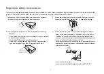 Предварительный просмотр 7 страницы BenQ GV10 User Manual