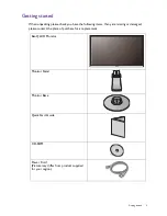 Предварительный просмотр 5 страницы BenQ GW Series User Manual