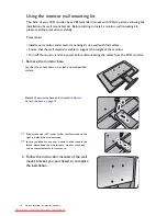 Предварительный просмотр 14 страницы BenQ GW2250 User Manual