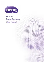 BenQ HC1200 User Manual preview