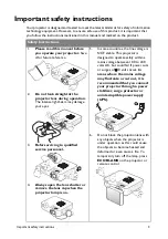 Предварительный просмотр 3 страницы BenQ HC1200 User Manual