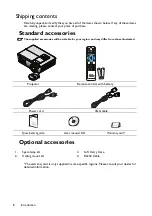 Preview for 8 page of BenQ HC1200 User Manual