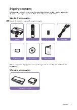 Предварительный просмотр 7 страницы BenQ Home Cinema Series User Manual