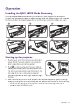 Preview for 19 page of BenQ Home Entertainment Series W1800i User Manual