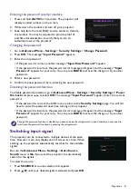 Preview for 21 page of BenQ Home Entertainment Series User Manual